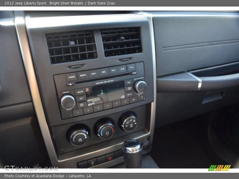 Bright Silver Metallic / Dark Slate Gray 2012 Jeep Liberty Sport
