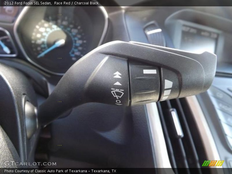 Race Red / Charcoal Black 2012 Ford Focus SEL Sedan