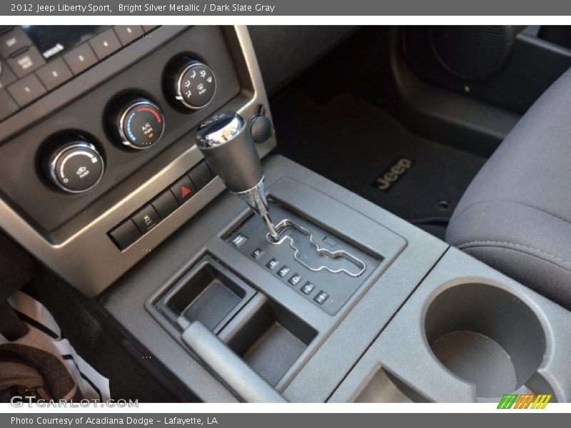 Bright Silver Metallic / Dark Slate Gray 2012 Jeep Liberty Sport