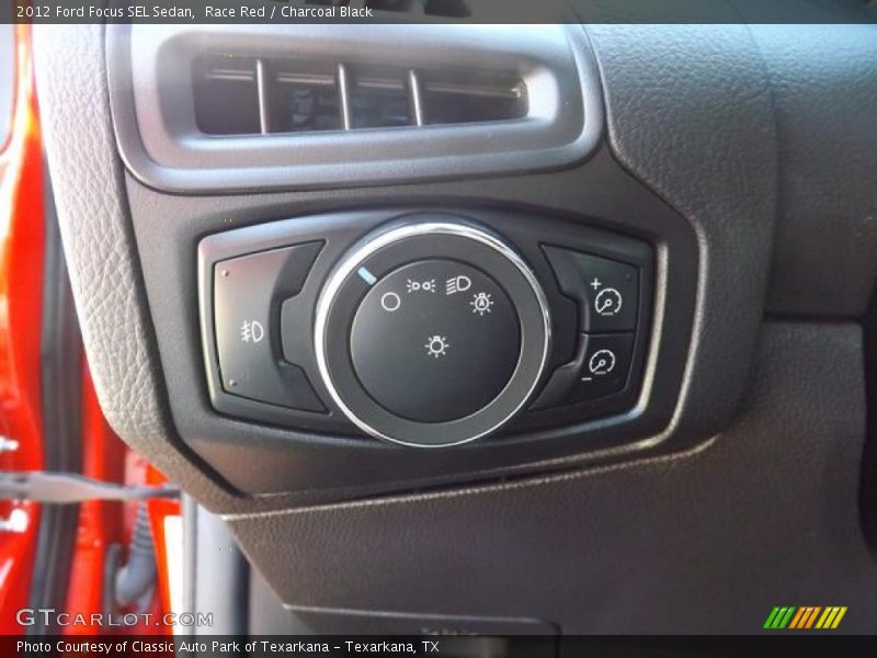 Race Red / Charcoal Black 2012 Ford Focus SEL Sedan