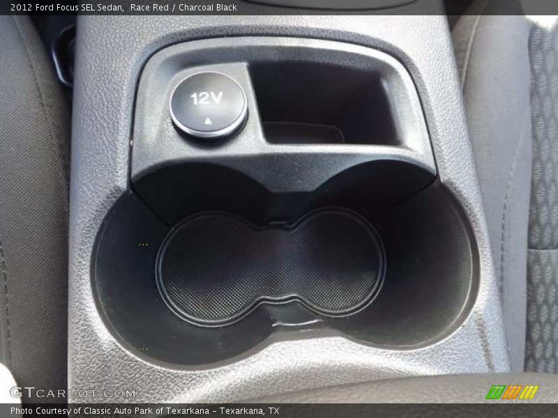 Race Red / Charcoal Black 2012 Ford Focus SEL Sedan