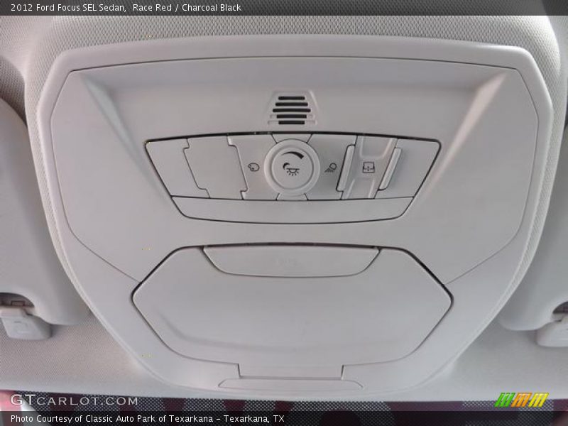 Race Red / Charcoal Black 2012 Ford Focus SEL Sedan