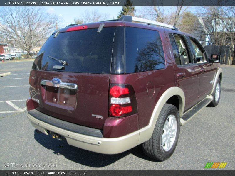 Dark Cherry Metallic / Camel 2006 Ford Explorer Eddie Bauer 4x4