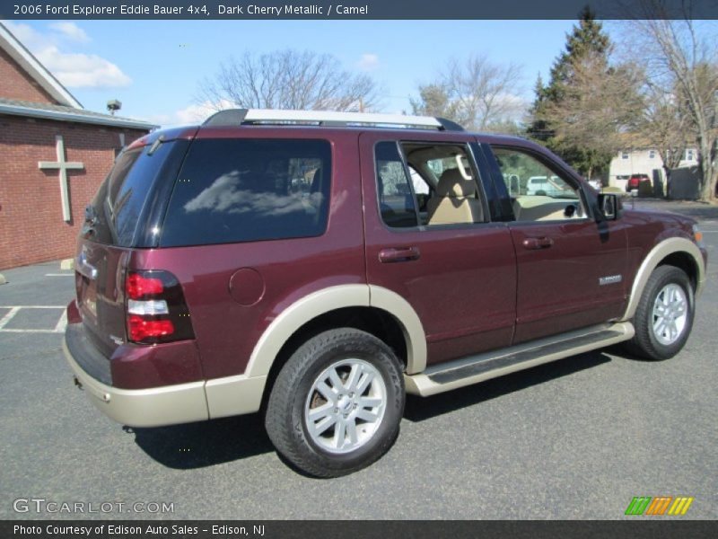 Dark Cherry Metallic / Camel 2006 Ford Explorer Eddie Bauer 4x4
