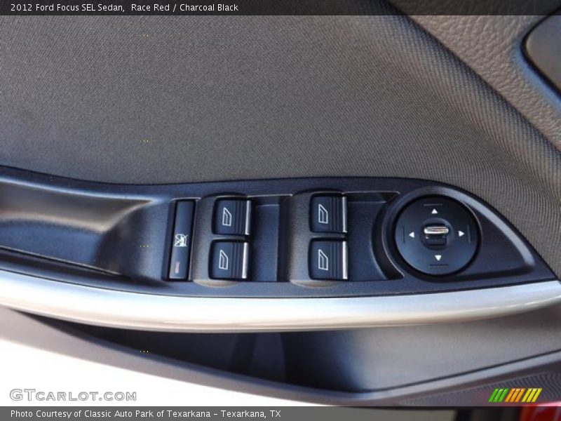 Race Red / Charcoal Black 2012 Ford Focus SEL Sedan