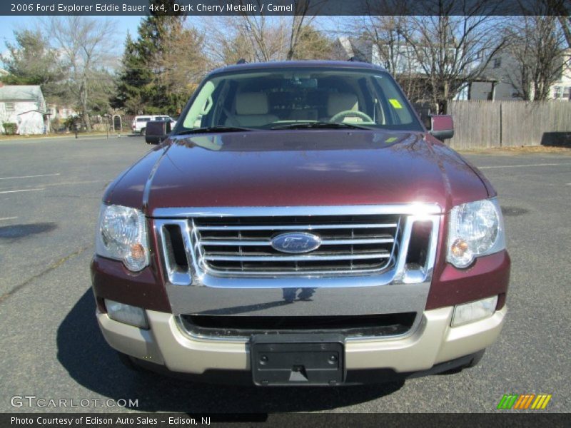 Dark Cherry Metallic / Camel 2006 Ford Explorer Eddie Bauer 4x4