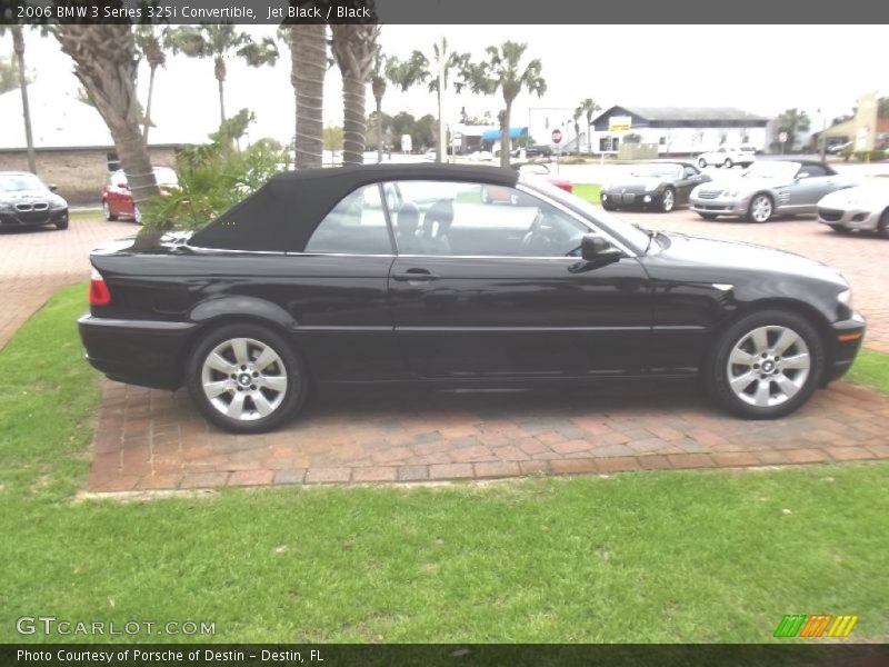 Jet Black / Black 2006 BMW 3 Series 325i Convertible