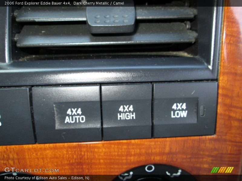 Dark Cherry Metallic / Camel 2006 Ford Explorer Eddie Bauer 4x4