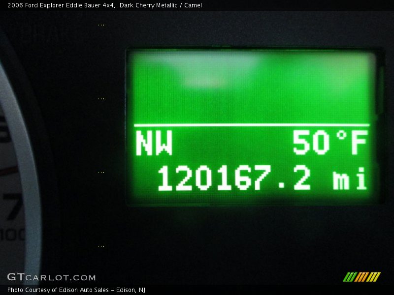 Dark Cherry Metallic / Camel 2006 Ford Explorer Eddie Bauer 4x4
