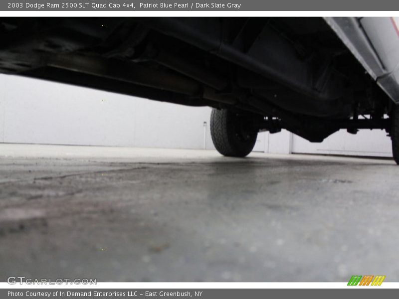 Patriot Blue Pearl / Dark Slate Gray 2003 Dodge Ram 2500 SLT Quad Cab 4x4