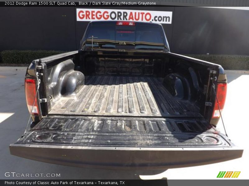 Black / Dark Slate Gray/Medium Graystone 2012 Dodge Ram 1500 SLT Quad Cab