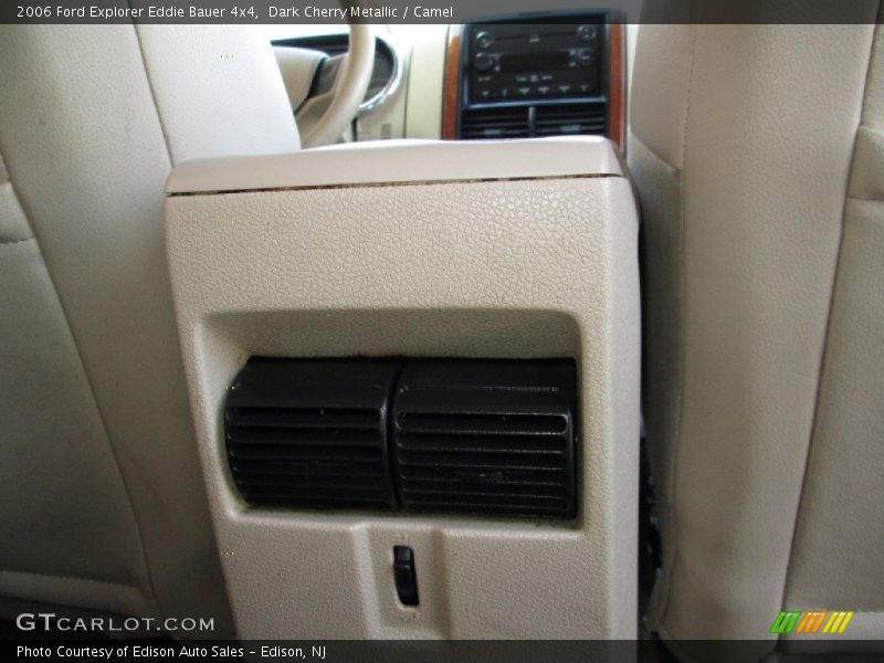Dark Cherry Metallic / Camel 2006 Ford Explorer Eddie Bauer 4x4