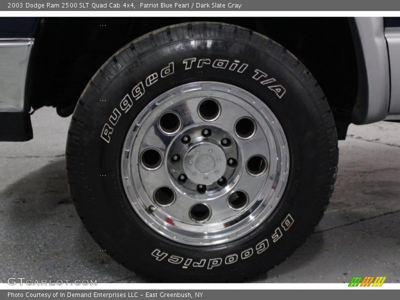 Patriot Blue Pearl / Dark Slate Gray 2003 Dodge Ram 2500 SLT Quad Cab 4x4