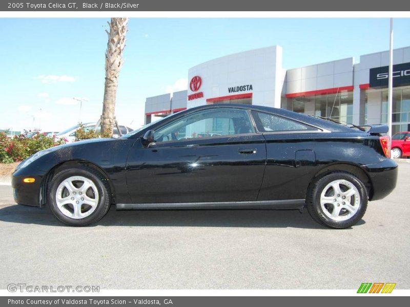 Black / Black/Silver 2005 Toyota Celica GT