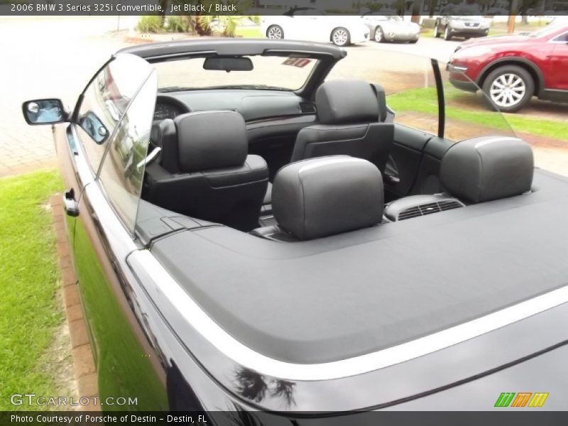 Jet Black / Black 2006 BMW 3 Series 325i Convertible