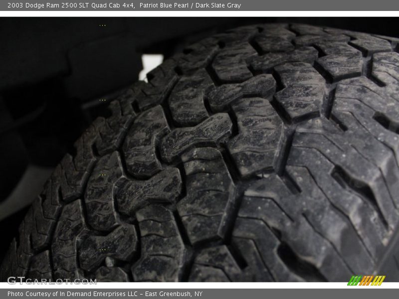 Patriot Blue Pearl / Dark Slate Gray 2003 Dodge Ram 2500 SLT Quad Cab 4x4