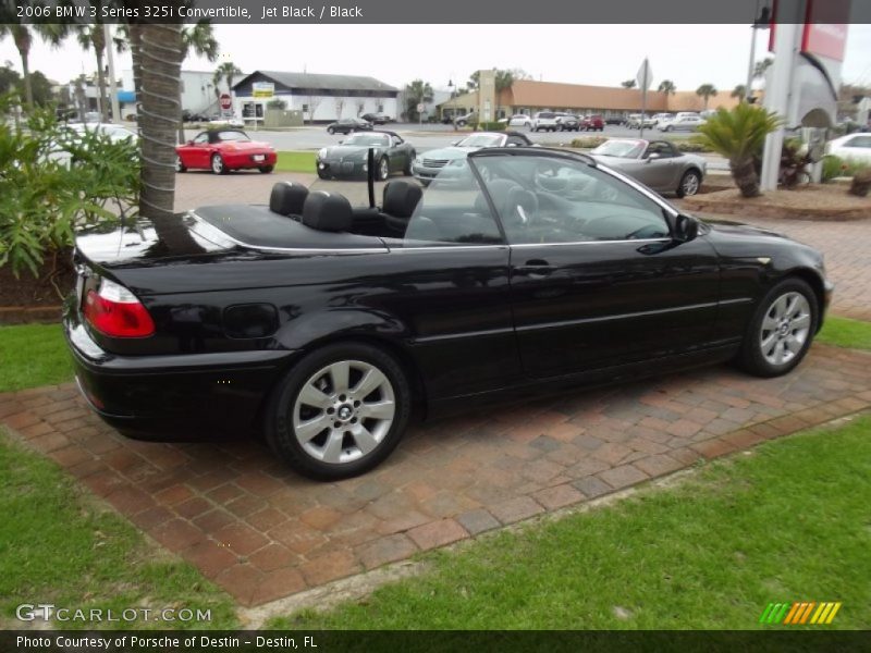 Jet Black / Black 2006 BMW 3 Series 325i Convertible