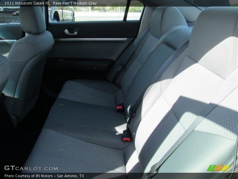Rave Red / Medium Gray 2011 Mitsubishi Galant FE