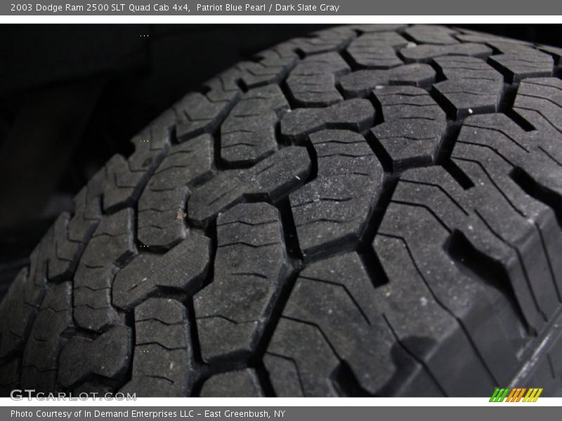 Patriot Blue Pearl / Dark Slate Gray 2003 Dodge Ram 2500 SLT Quad Cab 4x4