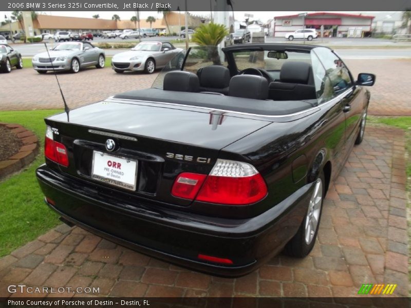 Jet Black / Black 2006 BMW 3 Series 325i Convertible