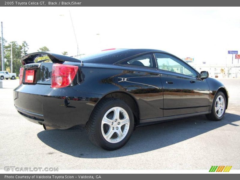 Black / Black/Silver 2005 Toyota Celica GT