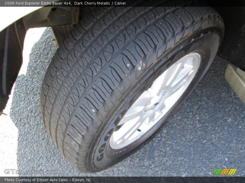 Dark Cherry Metallic / Camel 2006 Ford Explorer Eddie Bauer 4x4