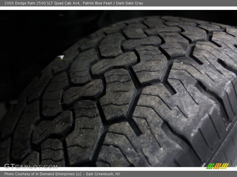 Patriot Blue Pearl / Dark Slate Gray 2003 Dodge Ram 2500 SLT Quad Cab 4x4