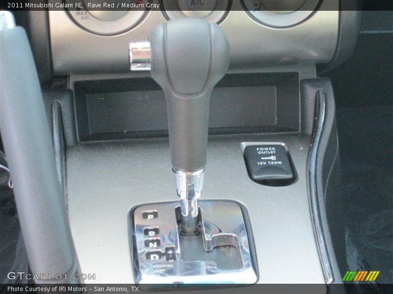 Rave Red / Medium Gray 2011 Mitsubishi Galant FE