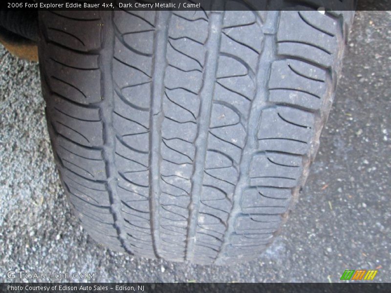 Dark Cherry Metallic / Camel 2006 Ford Explorer Eddie Bauer 4x4