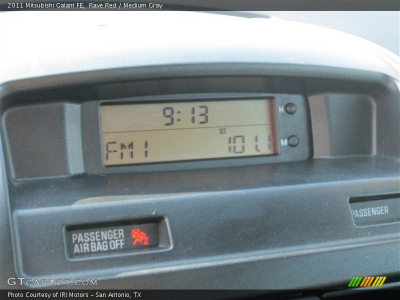 Rave Red / Medium Gray 2011 Mitsubishi Galant FE