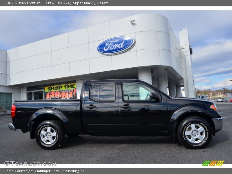  2007 Frontier SE Crew Cab 4x4 Super Black