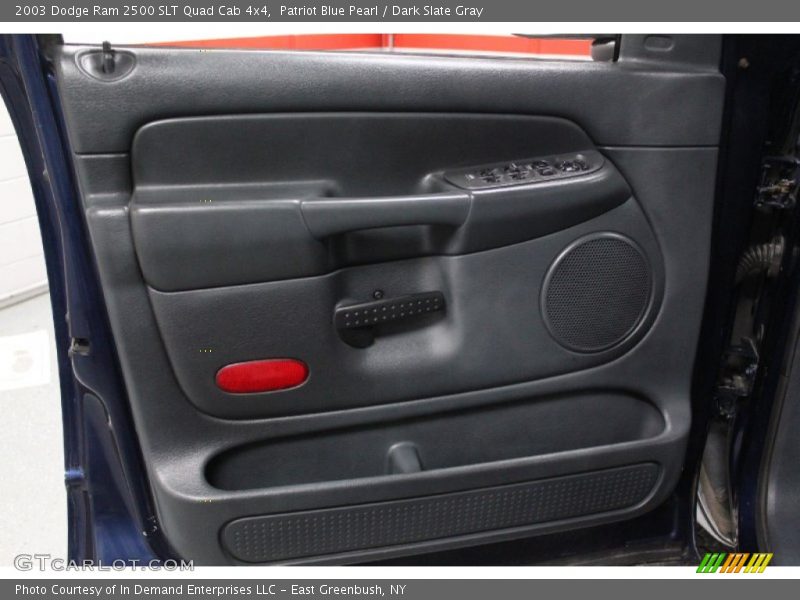 Patriot Blue Pearl / Dark Slate Gray 2003 Dodge Ram 2500 SLT Quad Cab 4x4
