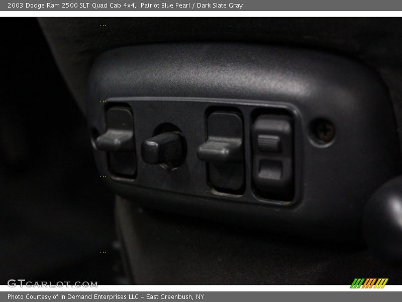Patriot Blue Pearl / Dark Slate Gray 2003 Dodge Ram 2500 SLT Quad Cab 4x4