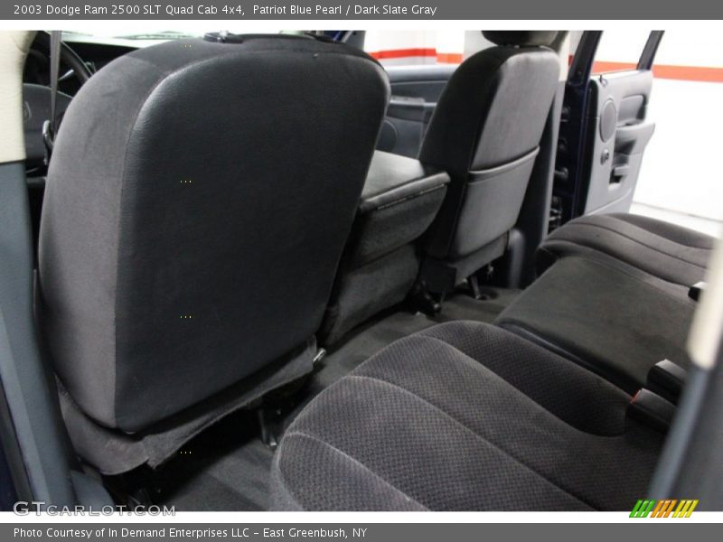 Patriot Blue Pearl / Dark Slate Gray 2003 Dodge Ram 2500 SLT Quad Cab 4x4