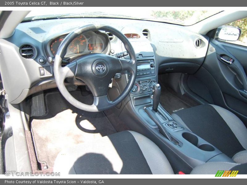 Black / Black/Silver 2005 Toyota Celica GT