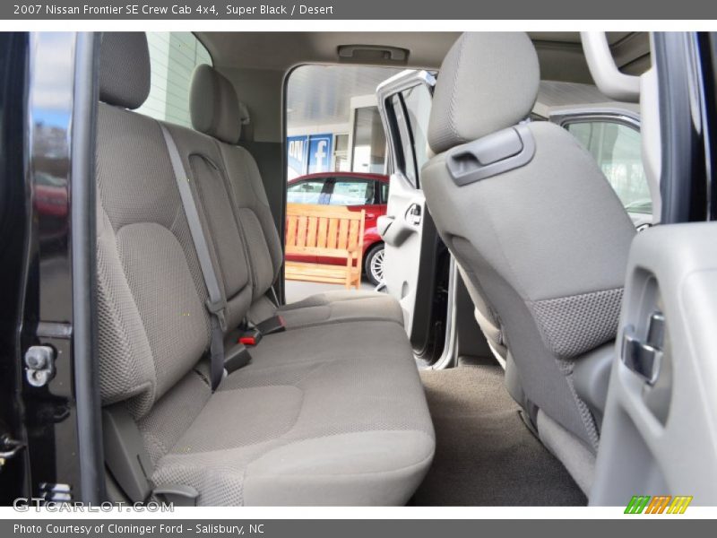 Super Black / Desert 2007 Nissan Frontier SE Crew Cab 4x4