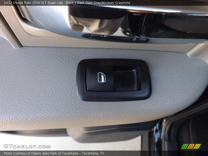 Black / Dark Slate Gray/Medium Graystone 2012 Dodge Ram 1500 SLT Quad Cab