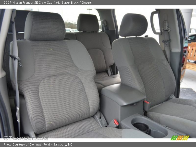 Super Black / Desert 2007 Nissan Frontier SE Crew Cab 4x4