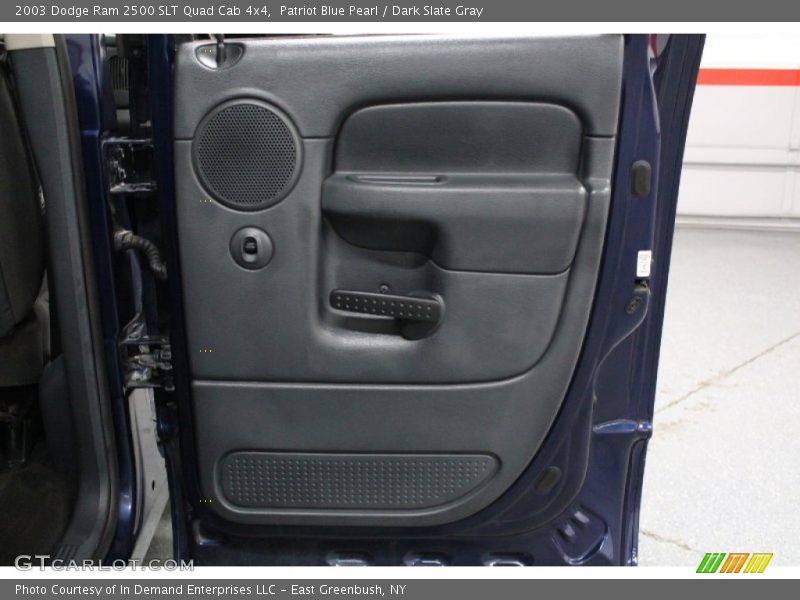 Patriot Blue Pearl / Dark Slate Gray 2003 Dodge Ram 2500 SLT Quad Cab 4x4