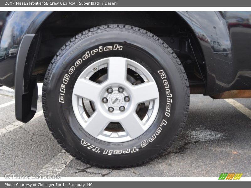  2007 Frontier SE Crew Cab 4x4 Wheel
