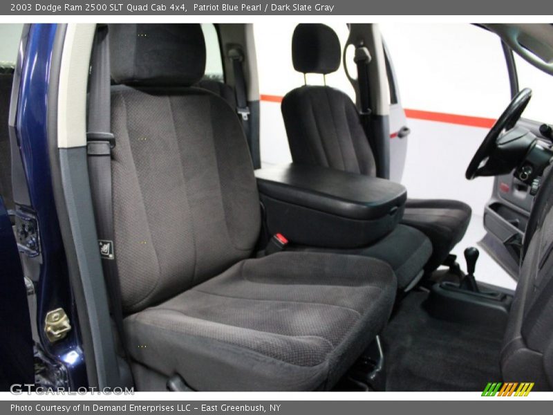 Patriot Blue Pearl / Dark Slate Gray 2003 Dodge Ram 2500 SLT Quad Cab 4x4