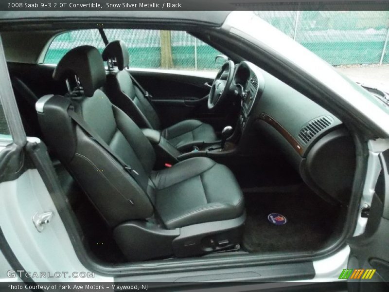 Front Seat of 2008 9-3 2.0T Convertible