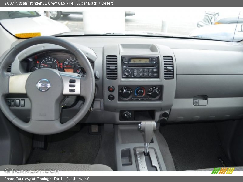 Dashboard of 2007 Frontier SE Crew Cab 4x4