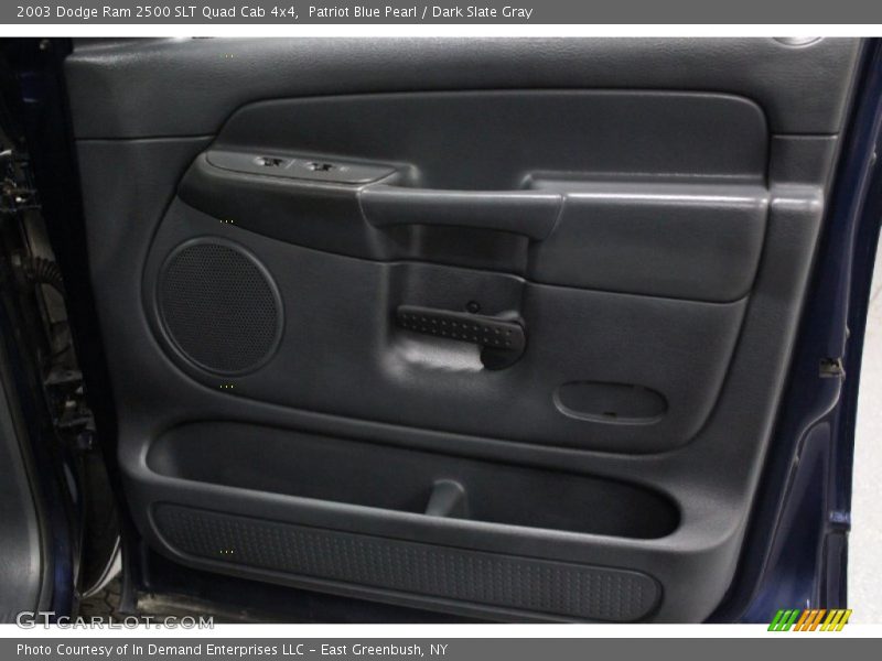 Patriot Blue Pearl / Dark Slate Gray 2003 Dodge Ram 2500 SLT Quad Cab 4x4