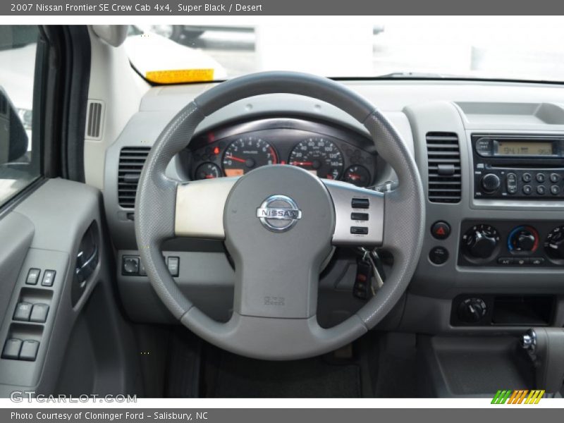  2007 Frontier SE Crew Cab 4x4 Steering Wheel