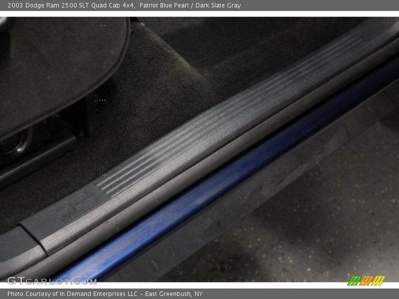 Patriot Blue Pearl / Dark Slate Gray 2003 Dodge Ram 2500 SLT Quad Cab 4x4