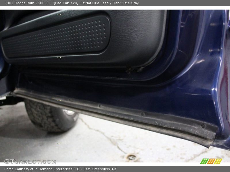 Patriot Blue Pearl / Dark Slate Gray 2003 Dodge Ram 2500 SLT Quad Cab 4x4