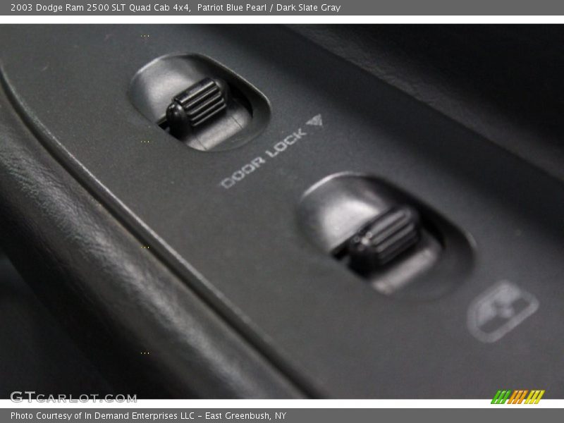 Patriot Blue Pearl / Dark Slate Gray 2003 Dodge Ram 2500 SLT Quad Cab 4x4