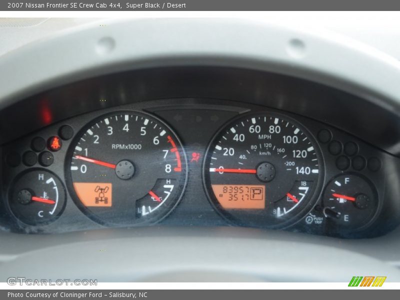  2007 Frontier SE Crew Cab 4x4 SE Crew Cab 4x4 Gauges