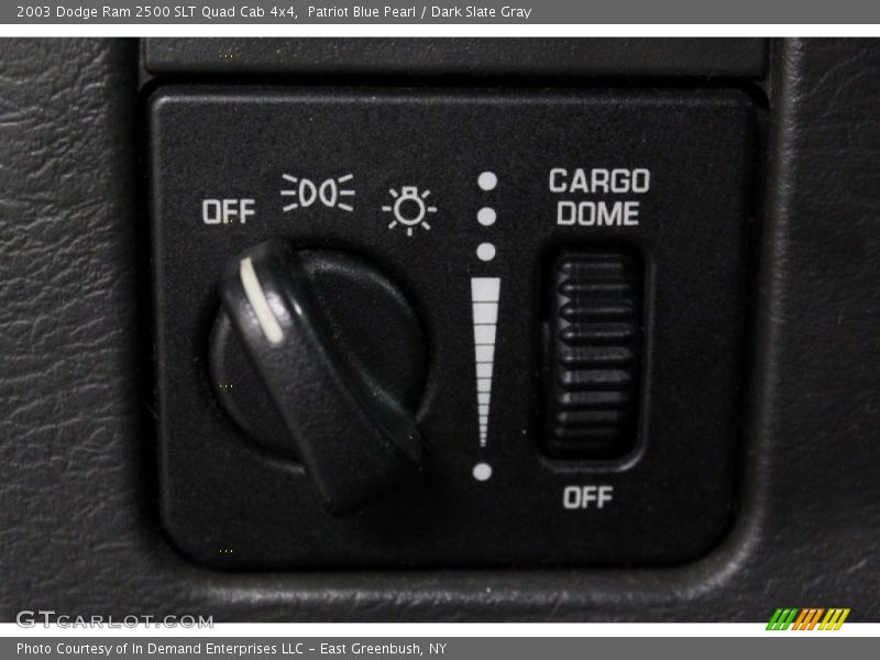 Patriot Blue Pearl / Dark Slate Gray 2003 Dodge Ram 2500 SLT Quad Cab 4x4